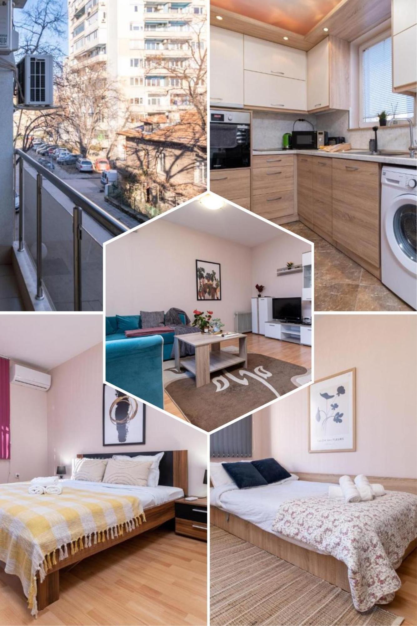 Comfortable 2Br Urban Getaway In City Center Plovdiv Extérieur photo